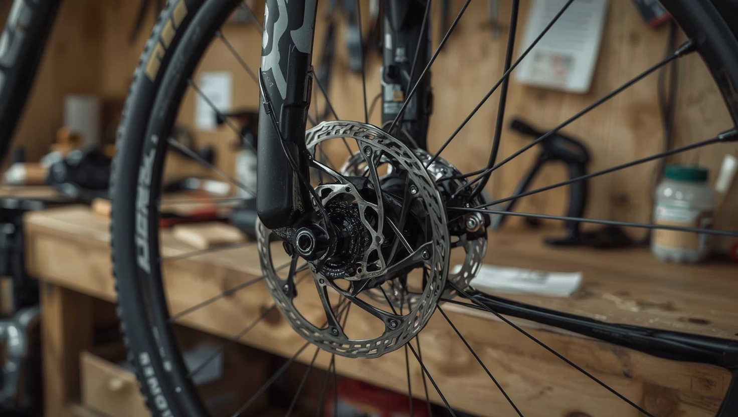 fahrrad scheibenbremse schleift bei belastung